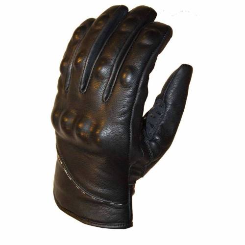 Mănuși Moto din Piele SHOX OLD BOY · Negru 