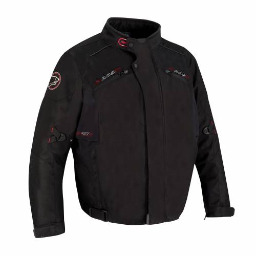Geacă Moto din Textil BERING CORLEO KING SIZE · Negru 