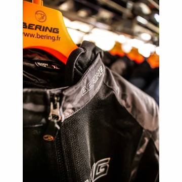 Geacă Moto de Vară din Textil BERING SPIRIT CAMO · Negru / Verde  - 10