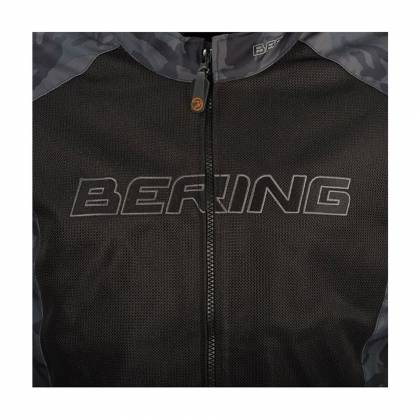 Geacă Moto de Vară din Textil BERING SPIRIT CAMO · Negru / Verde  - 2