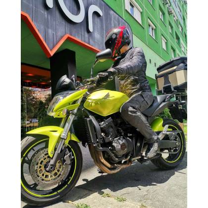 Geacă Moto de Vară din Textil BERING SPIRIT CAMO · Negru / Verde  - 8