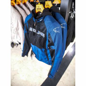 Geacă Moto de Vară din Textil BERING SPIRIT · Albastru  - 12