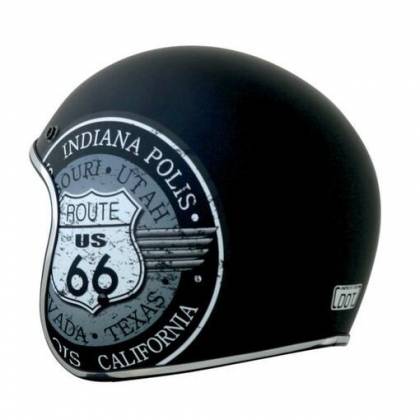 Cască Moto Open-Face AFX FX76 RT66 · Negru / Alb / Gri  - 1