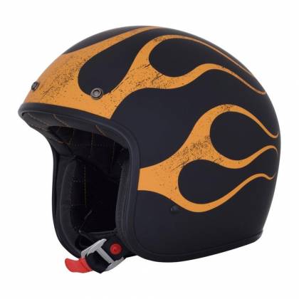 Cască Moto Open-Face AFX FX76 · Negru / Portocaliu  - 0