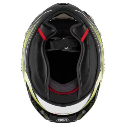 Cască Moto Integrală SHOEI X-SPIRIT III AERODYNE TC-3 · Negru / Verde Fluo / Roșu  - 8