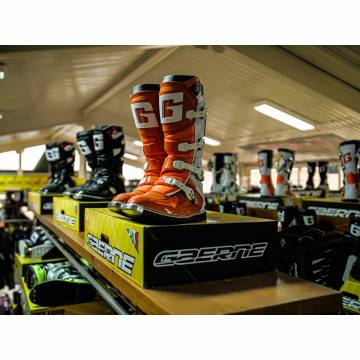 Cizme Enduro - Cross GAERNE GX-1 GOODYEAR · Portocaliu / Alb  - 4