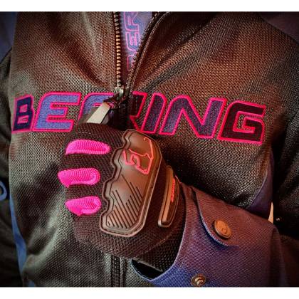 Geacă Moto Damă de Vară BERING LADY SPIRIT · Negru / Albastru  - 6