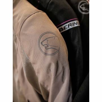 Geacă Moto Damă de Vară din Textil BERING LADY RIKO · Bej  - 5