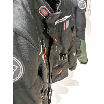 Geacă Moto din Textil BERING DARKO · Negru / Roșu  - 6