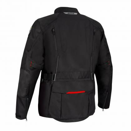 Geacă Moto din Textil BERING DARKO · Negru / Roșu  - 1