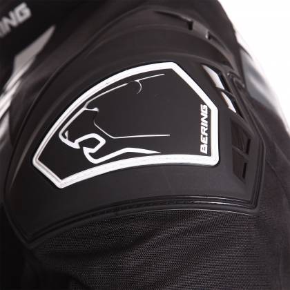 Geacă Moto din Textil BERING PRIMO-R · Negru  / Alb  - 3