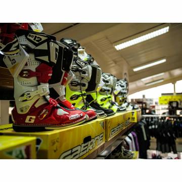 Cizme Enduro - Cross GAERNE SG-12 · Alb / Roșu / Negru  - 1