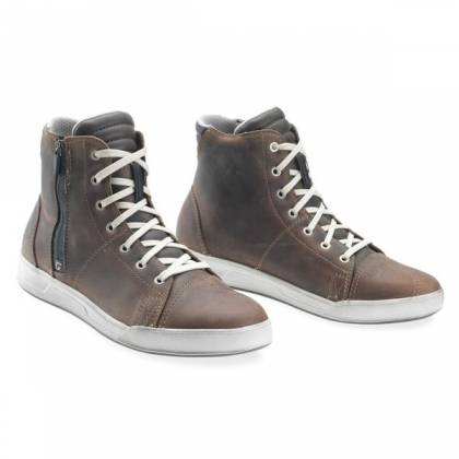 Ghete Moto cu AquaTech GAERNE VOYAGER OILED · Maro  - 0