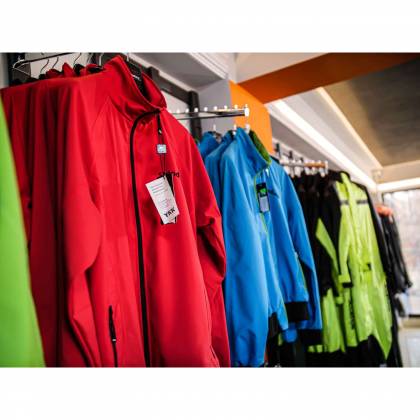 Bluză Trening STRINDBERG 2108/7 · Roșu  - 2