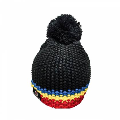 Căciulă cu Mot STRINDBERG 4052 · Negru / Tricolor  - 0