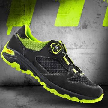Adidași Sport din Piele & Textil GAERNE VOLT VIBRAM ANTHRACITE · Gri / Verde-Fluo  - 1