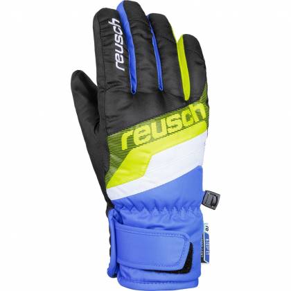 Mănuși Schi Copii REUSCH DARIO R-TEX® XT JUNIOR 7760 · Albastru / Galben / Alb / Negru  - 0