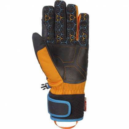 Mănuși Schi REUSCH STUART R-TEX® XT 4425 · Negru / Portocaliu / Albastru  - 1