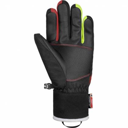 Mănuși Schi Copii REUSCH MARCEL HIRSCHER R-TEX® XT JUNIOR 7705 · Negru / Roșu / Verde-Fluo  - 1