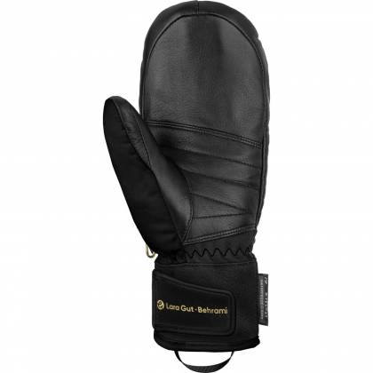 Mănuși Urbane Damă REUSCH LARA GUT-BEHRAMI R-TEX® XT MITTEN 7707 · Negru / Auriu  - 1