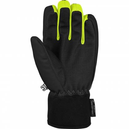 Mănuși Schi Copii REUSCH TORBY R-TEX® XT JUNIOR 7008 · Negru / Gri / Galben-Fluo  - 1