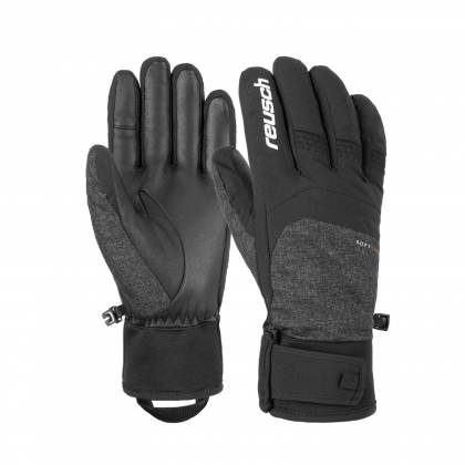 Mănuși schi REUSCH RYAN MEIDA® DRY TOUCH-TEC · Negru / Gri  - 2