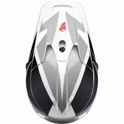 Cască Enduro - Cross THOR SECTOR FADER · Negru / Alb  - 3