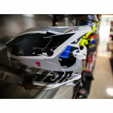 Cască Enduro - Cross THOR SECTOR FADER · Negru / Alb  - 5