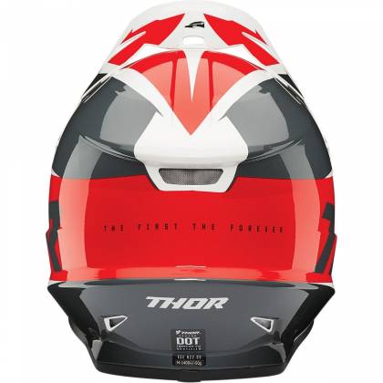 Cască Enduro - Cross THOR SECTOR FADER · Rosu / Negru  - 2