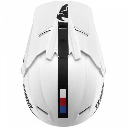 Cască Enduro - Cross Copii THOR SECTOR RACER · Alb / Albastru / Roșu  - 3