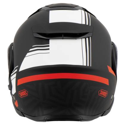 Cască Moto Flip-Up SHOEI NEOTEC-II SEPARATOR TC-5 · Negru / Alb / Roșu  - 5