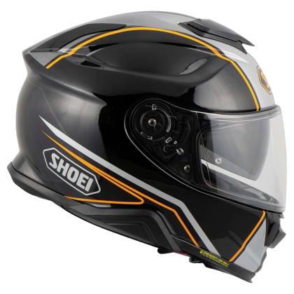 Cască Moto Integrală SHOEI GT-AIR II PANORAMA TC-8 · Negru / Portocaliu  - 3