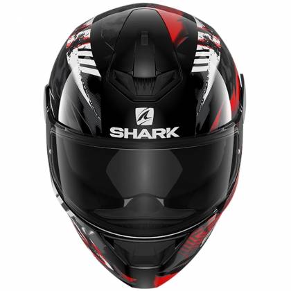 Cască Moto Integrală SHARK D-SKWAL 2 PENXA · Negru / Alb / Roșu  - 6