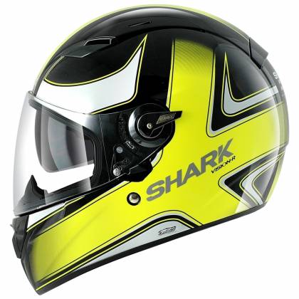 Cască Moto Integrală SHARK VISION-R HIGH VISIBILITY · Negru / Galben  - 0