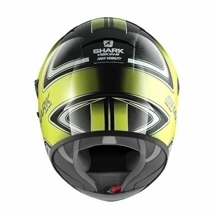 Cască Moto Integrală SHARK VISION-R HIGH VISIBILITY · Negru / Galben  - 1