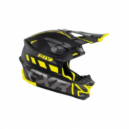 Cască Enduro - Cross - Snowmobil FXR RACING BLADE 2.0 FORCE · Negru / Verde-Fluo  - 1