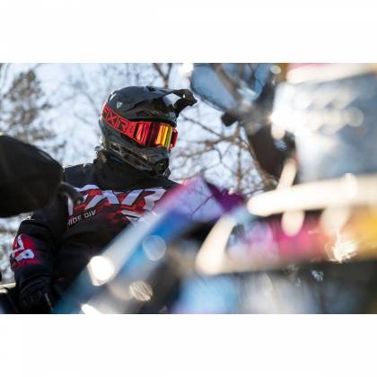 Cască Enduro - Cross - Snowmobil FXR RACING BLADE 2.0 FORCE · Negru / Verde-Fluo  - 9