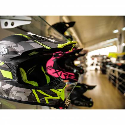 Cască Enduro - Cross - Snowmobil FXR RACING BLADE 2.0 FORCE · Negru / Verde-Fluo  - 5