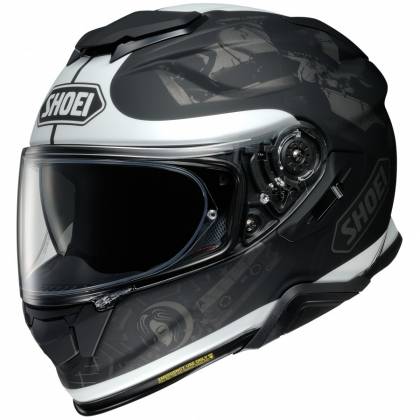 Cască Moto Integrală SHOEI GT-AIR II REMINISCE TC-5 · Negru / Alb / Gri  - 2