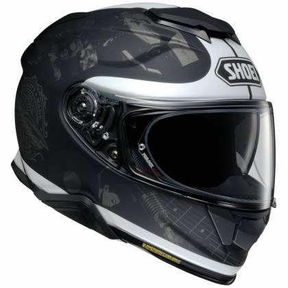 Cască Moto Integrală SHOEI GT-AIR II REMINISCE TC-5 · Negru / Alb / Gri  - 0