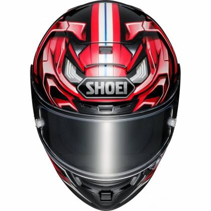Cască Moto Integrală SHOEI X-SPIRIT III AERODYNE TC-1 · Negru / Roșu / Alb  - 3