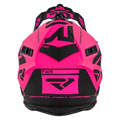 Cască Enduro - Cross - Snowmobil Damă FXR RACING HELIUM RACE DIV · Negru / Roz  - 2