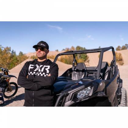 Șapcă Baseball - FXR RACING EVO · Negru / Gri  - 3