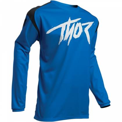 Tricou Enduro - Cross THOR SECTOR LINK · Albastru / Negru  - 0
