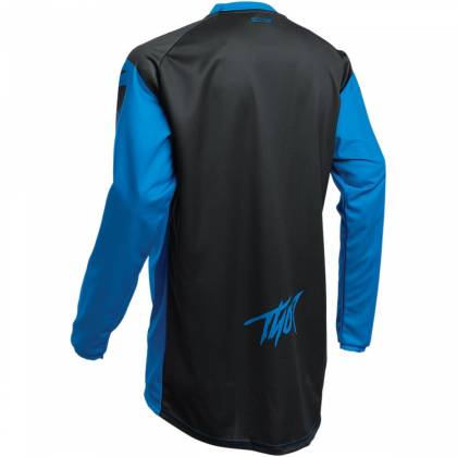 Tricou Enduro - Cross THOR SECTOR LINK · Albastru / Negru  - 1