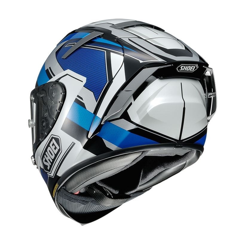 Cască Moto Integrală SHOEI X-Spirit III Brink TC-2 · Negru / Albastru / Alb  - 2