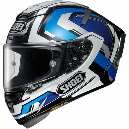 Cască Moto Integrală SHOEI X-Spirit III Brink TC-2 · Negru / Albastru / Alb  - 0