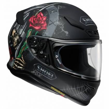 Cască Moto Integrală SHOEI NXR Dystopia TC-5 · Negru / Gri / Roșu  - 1