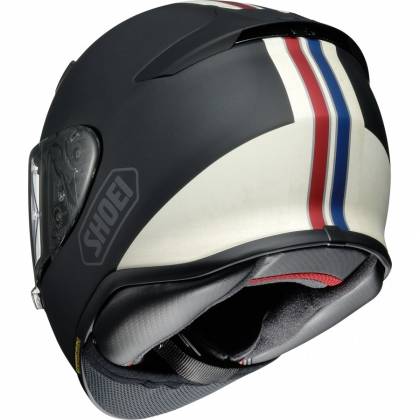 Cască Moto Integrală SHOEI NXR Equate TC-10 · Negru / Alb / Albastru / Roșu  - 1