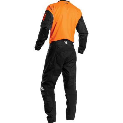 Tricou Enduro - Cross Copii THOR SECTOR LINK · Negru / Portocaliu  - 3